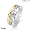 Bague TI Sento Collection : Milano Taille 54 Argent plaqué Or