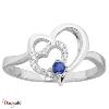 Bague, Gemstar Brand Femme, collection Borayale argent 925