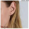 Boucles d'oreilles Ania Haie All Ears argent 925° plaqué rhodium de haute qualit