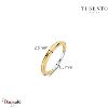 Bague TI Sento Minimaliste femme 12317SY/56