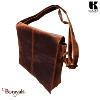Besace Gibecière KASZER collection Wyoming marron naturel 20307-C6