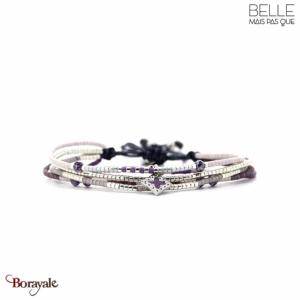 Bracelet Belle mais pas que, Collection: Violette de parme B-2070-PARM