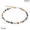 Nuance: 1216, Collier Géo cubes par Cœur de Lion