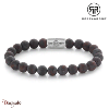 Bracelet Rebel & Rose Collection : Matt Red-Brown Sugar Taille M RR-80075-S-M