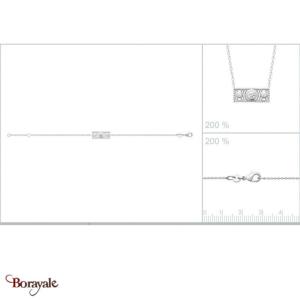 Bracelet argent 925° rhodié Borayale Collection : Les étincelantes