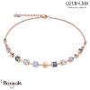 Nuance: 0700 Collier Cœur de lion with European Crystals bijoux