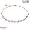 Nuance: 0700, Collier Géo cubes par Cœur de Lion