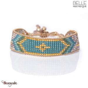 Bracelet -Belle mais pas que- collection Golden Pistachio B-1720-PISTA