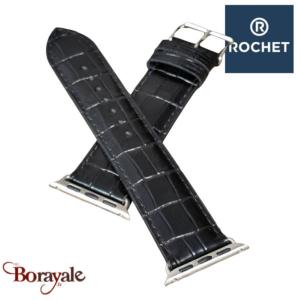 Bracelet Rochet Charleston 22mm Noir | 5493801A