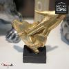 Buste sur socle: Visage Main/Pied doré 23 cm Home Edelweiss collection : Avery