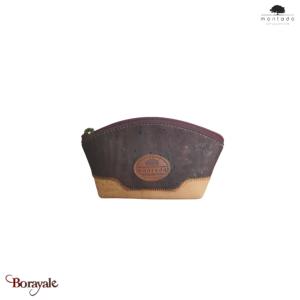 Trousse maquillage MONTADO en liège naturel, made in Portugal Femme 65301-NM