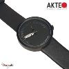 Montre AKTEO Art - Lettres Ecrivain 48 mm noir ronde ALe21
