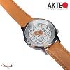 Montre AKTEO Art - Musique Violon Stradivarius 38 mm argent ronde AMu13