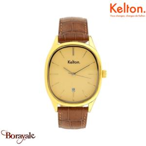 Montre KELTON Grande Colorama or quartz Homme 9124332