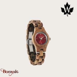 Montre WOODWATCH Flora Poppy Kosso WW-F-PO