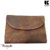 Porte monnaie et cartes KASZER collection Oregon Marron naturel 501504-MC6