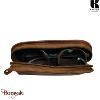Trousse - Etui à lunette KASZER collection Oregon Marron naturel 582104-C6